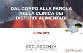 Elena Riva - Dal Corpo Alla Parola Nella Clinica dei Disturbi Alimentari