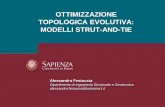 OTTIMIZZAZIONE TOPOLOGICA EVOLUTIVA: MODELLI STRUT-AND-TIE