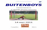 Toernooiboekje 3e Mathijs Douwe toernooi 14 mei 2011