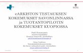 Pauli Kuosmanen ja Sirpa Taskinen 23.8.2012 Tampere, eArkisto Kuopiossa ja Itä-Savon sairaanhoitopiirissä