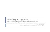 Sémiotique cognitive et technologies de l'information