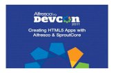 CUST-11 Creating HTML5 Apps with Alfresco & SproutCore