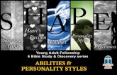 SHAPE: Abilities & Personality styles