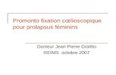 Jean pierre-giolitto. prolapsus féminins