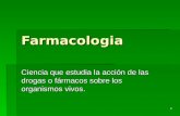 Farmacologia farmacognosia