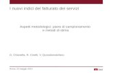 D. Chianella, R. Cinelli, V. Quondamstefano - Aspetti metodologici: piano di campionamento e metodi di stima