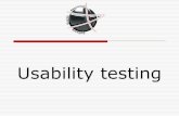 Тестове за ползваемост - Usability testing