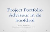 Project portfolio adviseur in de hoofdrol v1.0