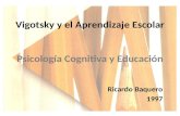 Vigotsky y el aprendizaje escolar