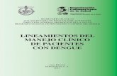 Manejo de Dengue- HONDURAS