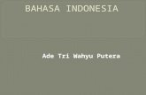 Materi belajar ( bahasa indonesia )