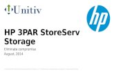 HP 3Par StoreServ Storage: HP All Flash Array SSD