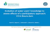 Evolution of water users’ knowledge to assess effects of a participatory approach v3 in Boura dam