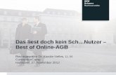 cch12 - Das liest doch kein Sch...Nutzer - Best of Online-AGB