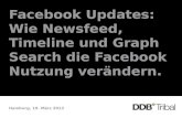 Facebook Updates: Wie Newsfeed, Timeline und Graph Search die Facebook Nutzung verändern