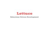 Lettuce ile Behaviour Driven Development