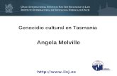 Genocidio cultural en Tasmania