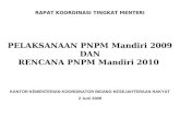 Deputi Menko Kesra - Rakor Menteri Anggota tKPK