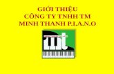 Slide giới thiệu Công Ty Nhạc cụ - thiết bị âm thanh Minh Thanh Piano
