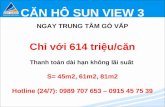 Sunview 3 chỉ 614tr/căn giá tốt nhất thị trường LH 0989 707 653