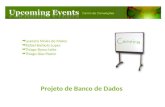 Projeto de Banco De Dados - Upcoming Events