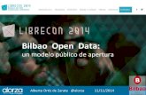 Bilbao Open Data: un modelo público de apertura
