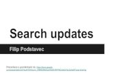 Search updates
