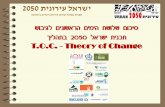 ישראל עירונית 2050  27.2.2013