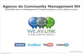 Weavlink - Gérer son image employeur sur les Réseaux Sociaux