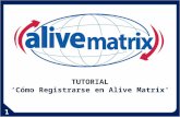 Como registrarse en_alivematrix