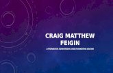 Craig matthew feigin  advertising and marketing