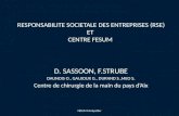 Responsabilité Sociétale des Entreprises et Centre FESUM