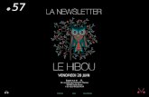 Newsletter #57 - Le Hibou Agence .V. du 27 juin 2013