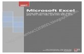 Excel 2007 - Bài  1 - Làm quen với bảng tính