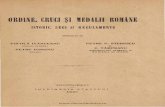 Ordine, cruci şi medalii române. istoric, legi şi regulamente   ivănceanu, vintilă
