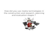 How did you use media technologies in the
