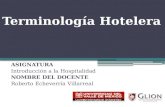 Terminologia Hotelera