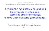 Regulação do Sistema Financeiro II, prof. doutor Rui Teixeira Santos (2014)