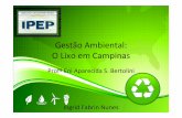 Gestão Ambiental - O lixo na cidade de Campinas