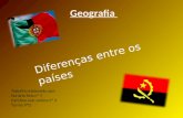 Geografia 9º ano - diferenças entre os países