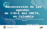 Reconvensión de las agendas de I+D+i del SNCTA, en Colombia