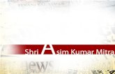 Shri Asim Kumar Mitra Introduction