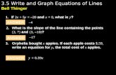 3.5 write and graph equations of lines
