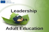 Diseminare Mobilitatea Grundtvig-" Leadership in Adult Education"