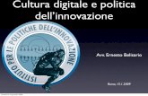 White paper "cultura digitale e politica dell'innovazione"