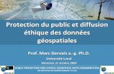 Protection du public et diffusion éthique des données géospatiales