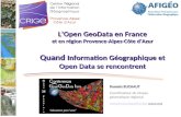 L'Open GeoData en France - Romain Buchaut Crige Paca (F)