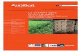 Le chanvre dans la construction : quelles conditions pour une filière locale dans le pays de Lorient ? Communication AudéLor n° 57, juin 2013