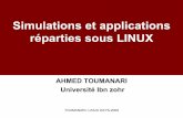 Simulations et applications réparties sous LINUX