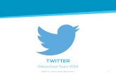 Webschool Tours - Présentation de Twitter